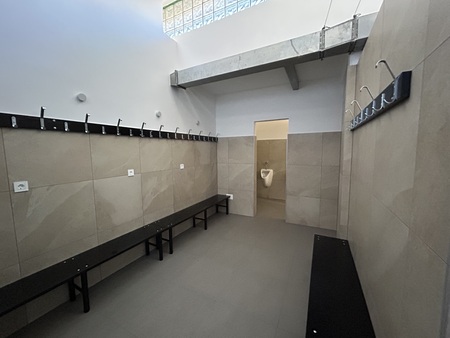 Garderoba v Športni dvorani Šoštanj