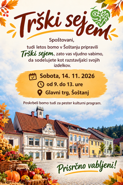 Vabilo na Trški sejem