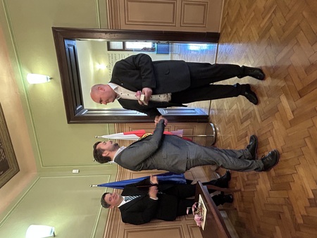 Luka Špoljar in Boris Goličnik