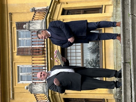 Boris Goličnik in dr. Aleksander Jevšek