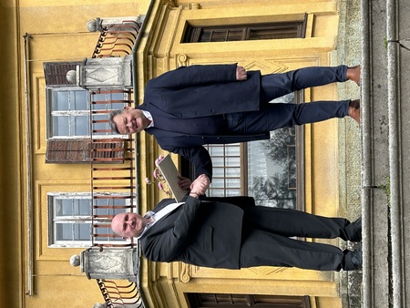 Boris Goličnik in dr. Aleksander Jevšek