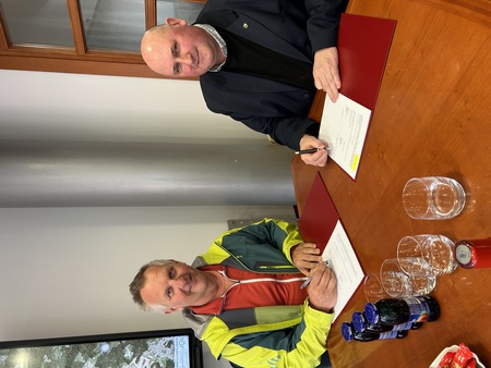 Sašo Cizej in Boris Goličnik