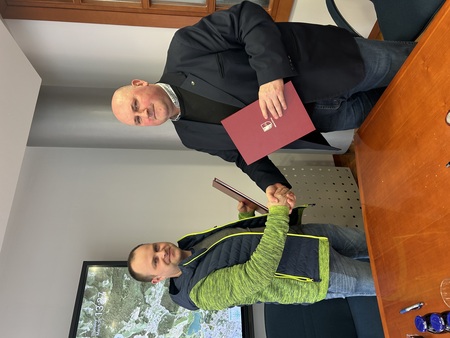 Matej Cigale in Boris Goličnik