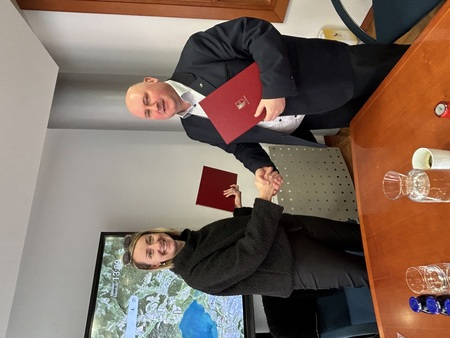 Žana Uratnik (RGP) in Boris Goličnik